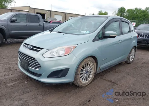 2013 Ford C-Max Hybrid Se from USA, damaged, VIN 1FADP5AU6DL554407